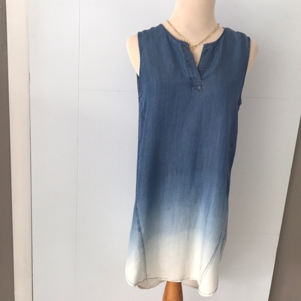 Beachlunchlouge collection denim shift dress/S